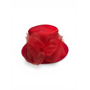 Kentucky Derby Wool Pillbox Church Hat Crinoline Tulle Trim 1960s Jackie Kennedy